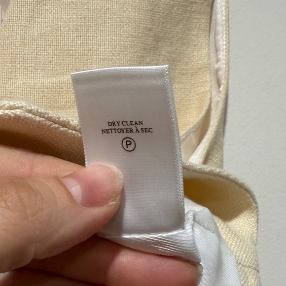 New A.L.C. Maxwell Linen & Cotton Vest Sz 6 Neutral Closet Staple Minimalist - Picture 7 of 10